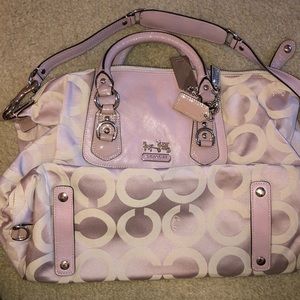 Authentic Periwinkle Pink Coach Bag